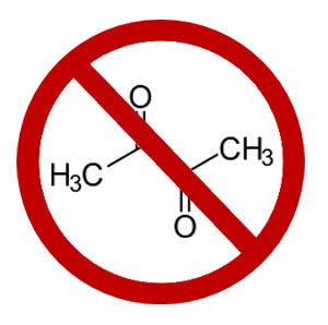 Diacetyl now officially banned in eliquids in the UK