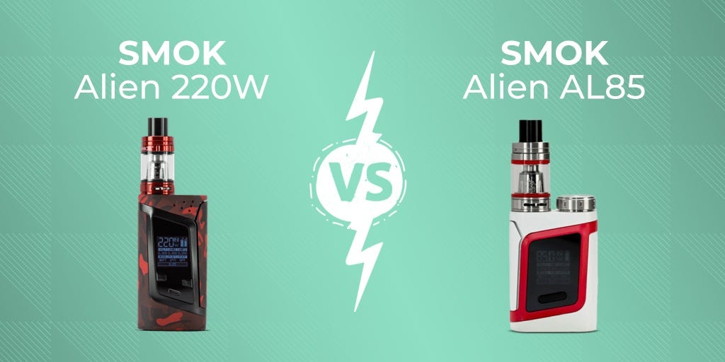 Smok Alien Review: Alien 220w vs AL85 Smok Alien Review: Alien 220w vs AL85