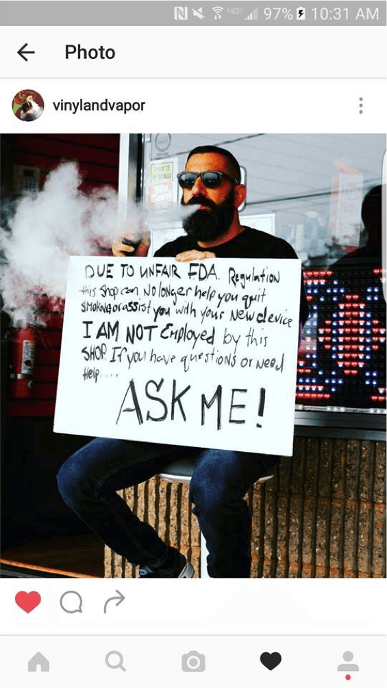The day the vape stood still