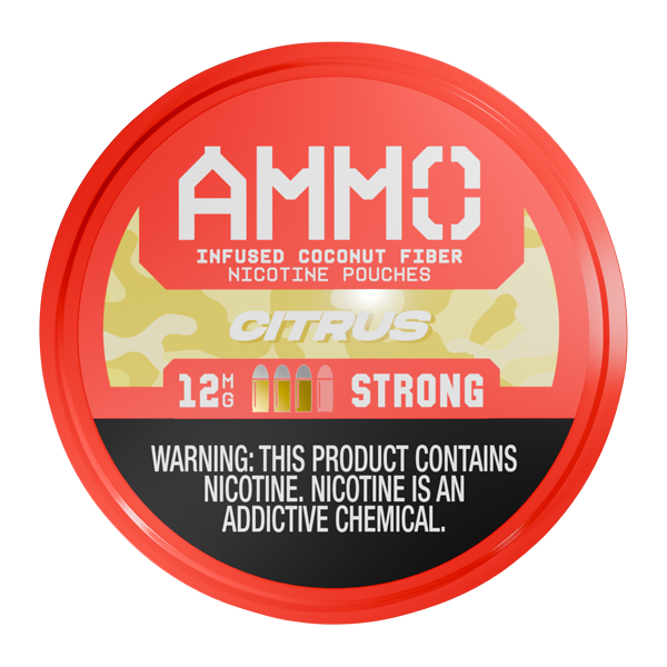 Citrus AMMO Pouches (Strong) for Vaping.com