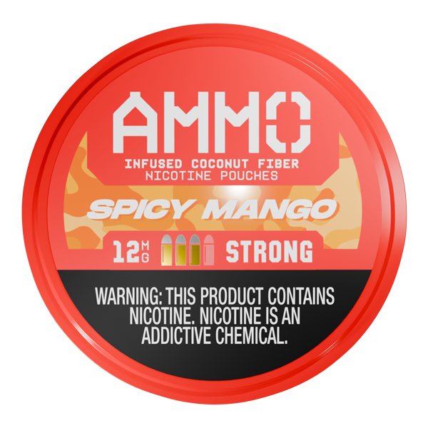 Spicy Mango AMMO Pouches 12mg