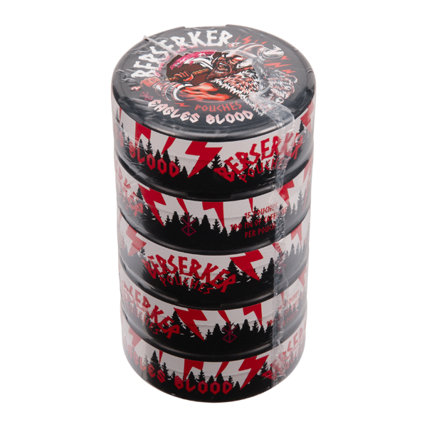 Berserker - Eagles Blood Caffeine Pouches