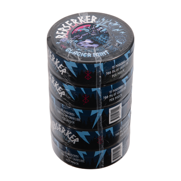 Glacier Mint BERSERKER Energy Pouch Cans