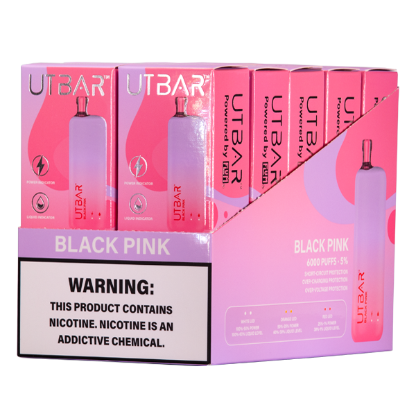 Black Pink UT Bar Vape Bundle