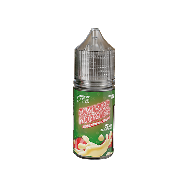 Gingerbread Crunch Custard Monster Salt Vape Juice Gingerbread Crunch Custard Monster Salt Vape Juice