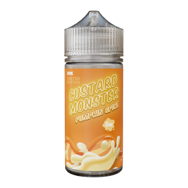 Pumpkin Spice Custard Monster eJuice Nicotine Free Pumpkin Spice Custard Monster eJuice Nicotine Free