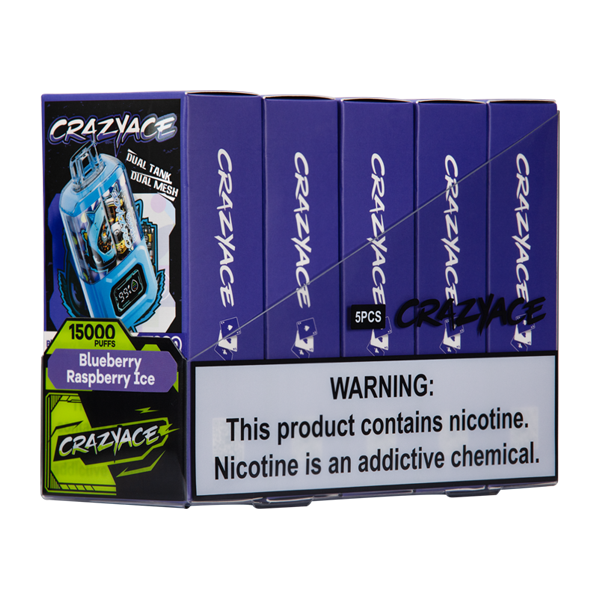 Blueberry Raspberry Ice CrazyAce B15000