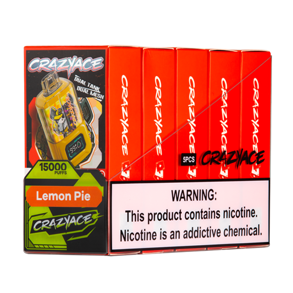 Crazy Aces Lemon Pie Vape 5 Pack