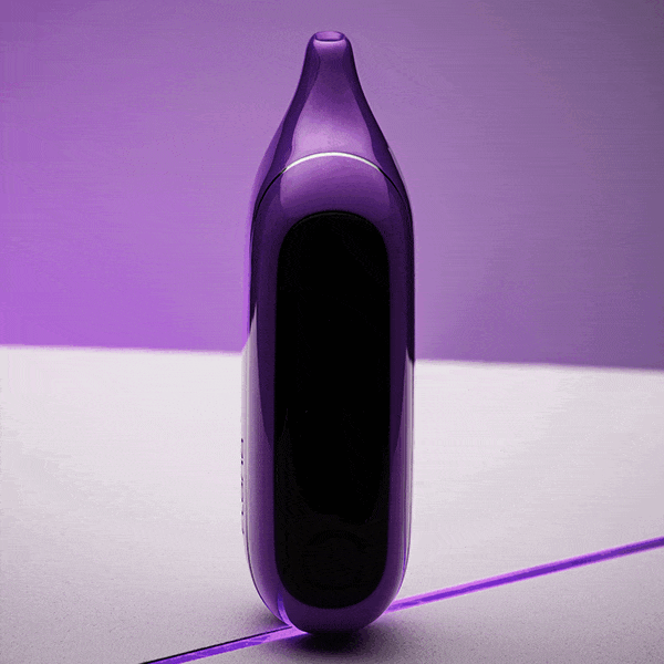 Flonq Max Pro 5% Grape Icy vape with turbo mode for Vaping.com