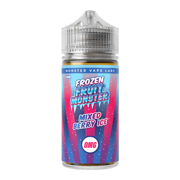 Mixed Berry Ice Frozen Fruit Monster eJuice Nicotine Free Mixed Berry Ice Frozen Fruit Monster eJuice Nicotine Free