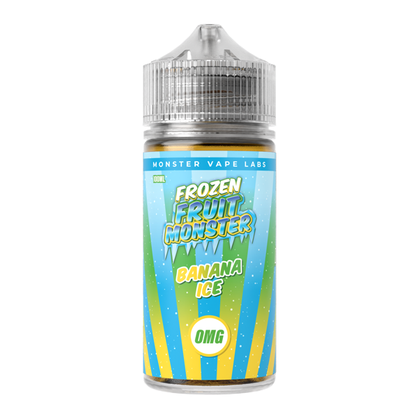 Banana Ice MONSTER LABS Frozen Fruit Monster ZERO Nicotine 100ml