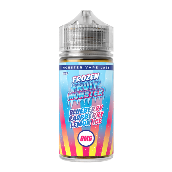 Blueberry Raspberry Lemon Ice Frozen Fruit Monster eJuice Nicotine Fre
