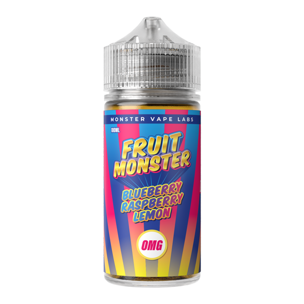 Blueberry Raspberry Lemon MONSTER LABS Fruit Monster ZERO Nicotine 100ml
