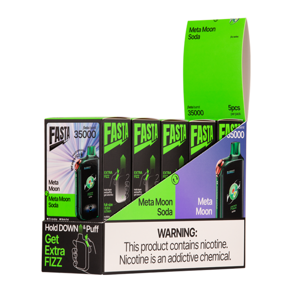 Meta Moon FASTA Burrst 35000 Vape 5 pack