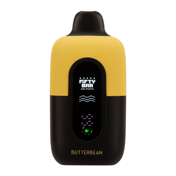 fifty bar vape butterbean Butterbean Fifty Bar 20K