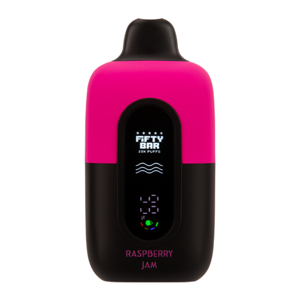 Raspberry Jam Fifty Bar 20K Vape Raspberry Jam Fifty Bar 20K Vape