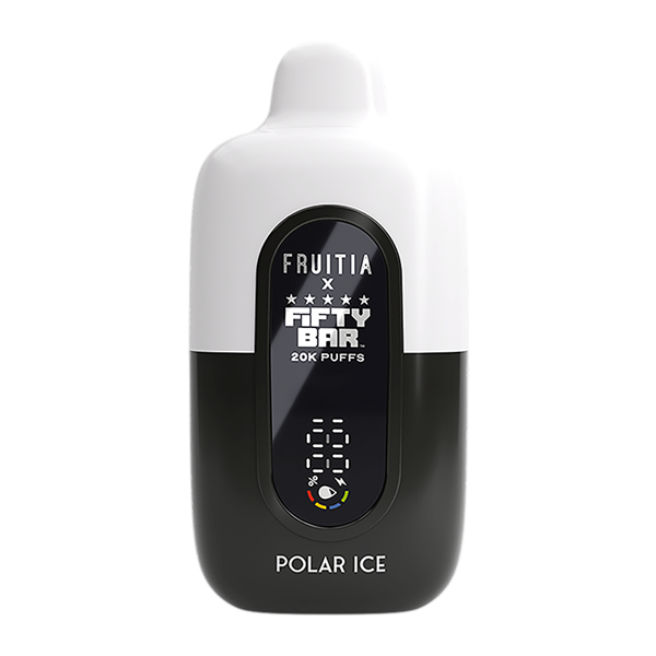 Spearmint Vape Buy Polar Ice Vape  Fruitia X Fifty Bar 20k Puffs  Type_fruitia Fifty Bar 20k