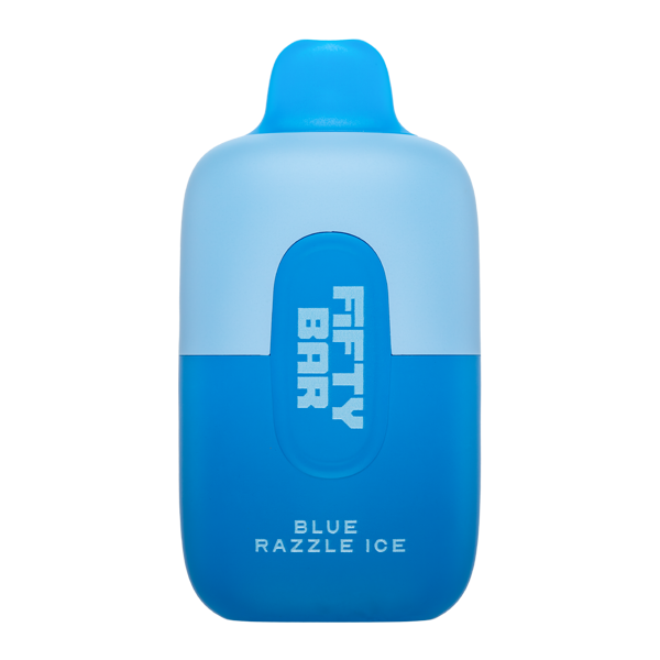 Blue Razzle Ice Fifty Bar Vape