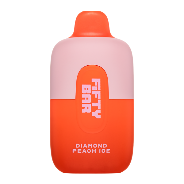 Diamond Peach Ice Fifty Bar Vape