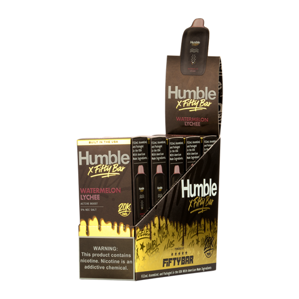 Watermelon Lychee HUMBLE X Fifty Bar 20K Disposables