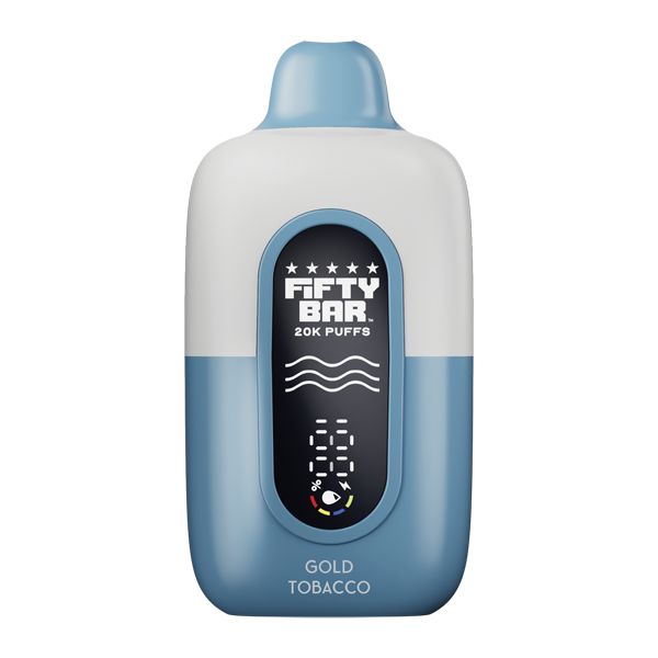 Gold Tobacco FIFTY BAR 20K Nixodine