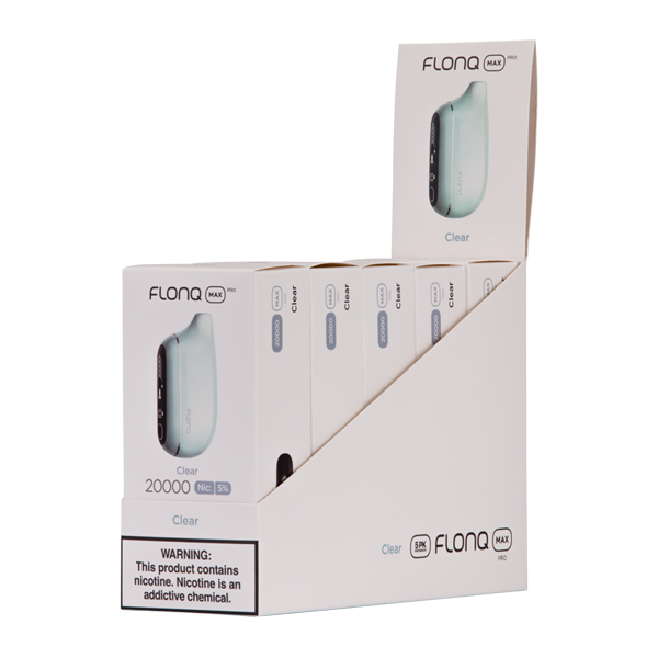 Flonq Max Pro 50mg Clear 5 pack