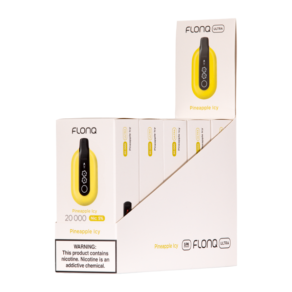 Flonq Max Ultra Pineapple Icy disposable 5 pack