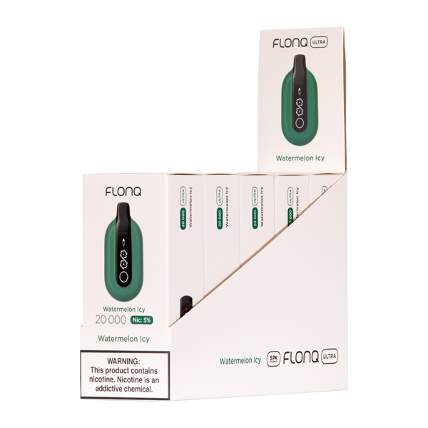 Flonq Max Ultra Watermelon Icy vape 5 pack