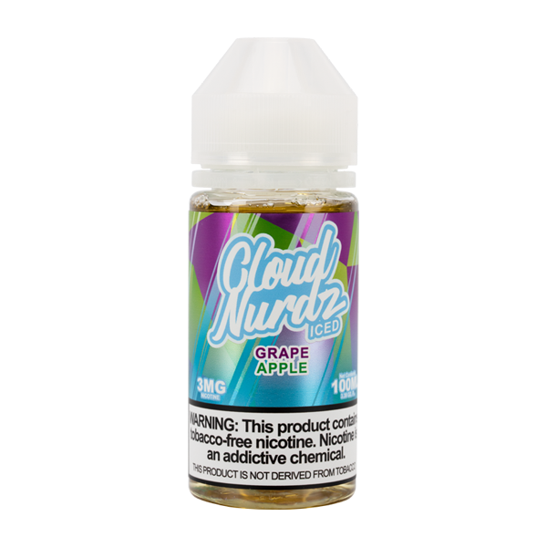 Iced Grape Apple Cloud Nurdz eJuice Iced Grape Apple Cloud Nurdz eJuice