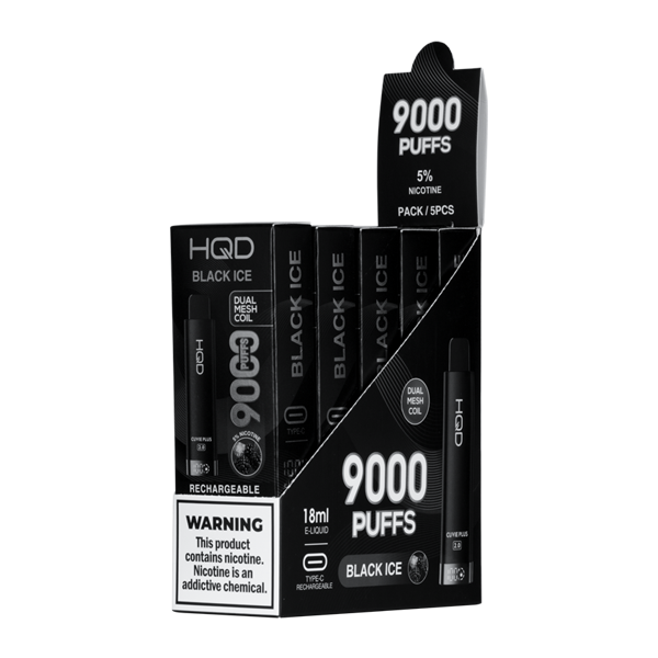 Black Ice HQD CUVIE PLUS 2.0 Bundle