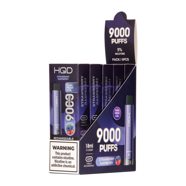 Strawberry Raspberry HQD CUVIE PLUS 2.0