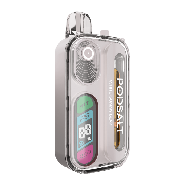 vape leaking White Gummy Bear POD SALT Hit 40K