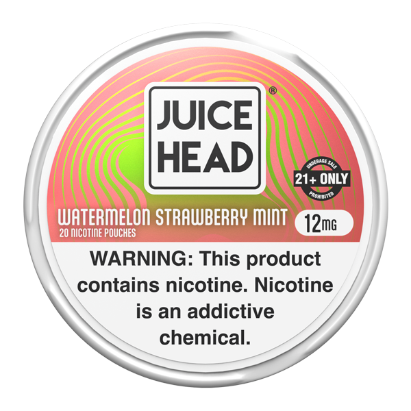 Juice Head Nicotine Pouches Watermelon Strawberry Mint 12mg
