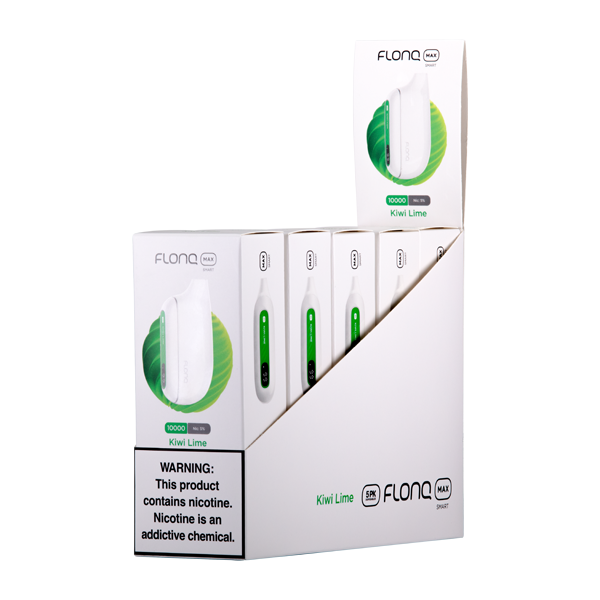 Flonq Max Smart 5 Pack Kiwi Lime 5% Vaping.com