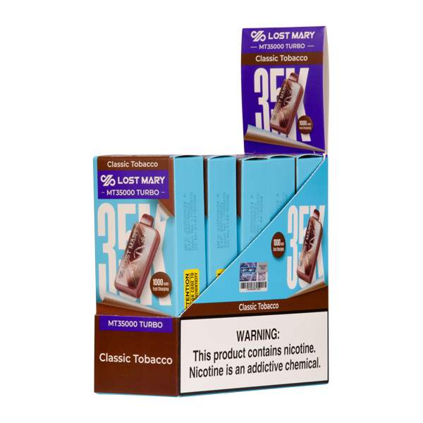 Classic Tobacco Lost Mary MT35000 Turbo Disposables