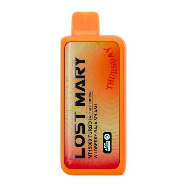 Wildberry Baja Splash Lost Mary MT15000 Turbo Vape