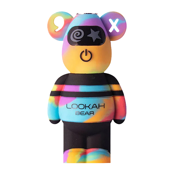 Yellow Tie Dye LOOKAH Bear Battery Limited Edition