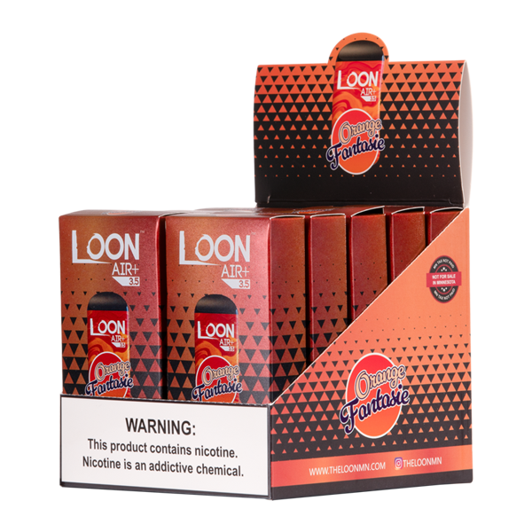 Orange Fantasie LOON Air Plus Vapes