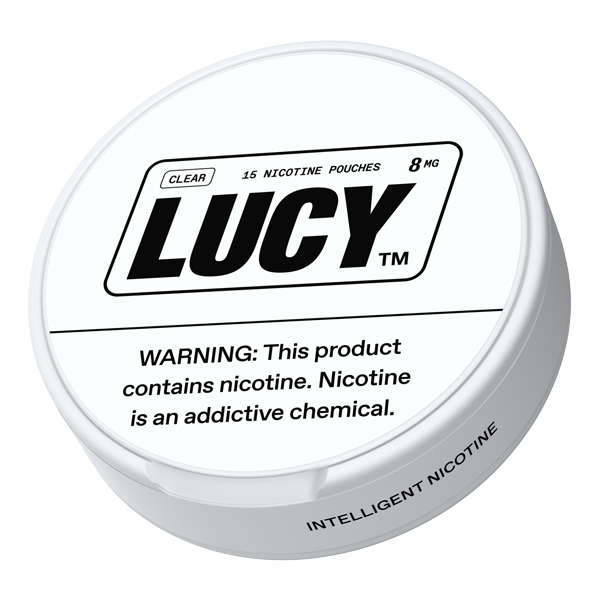 Clear LUCY Pouches 8mg
