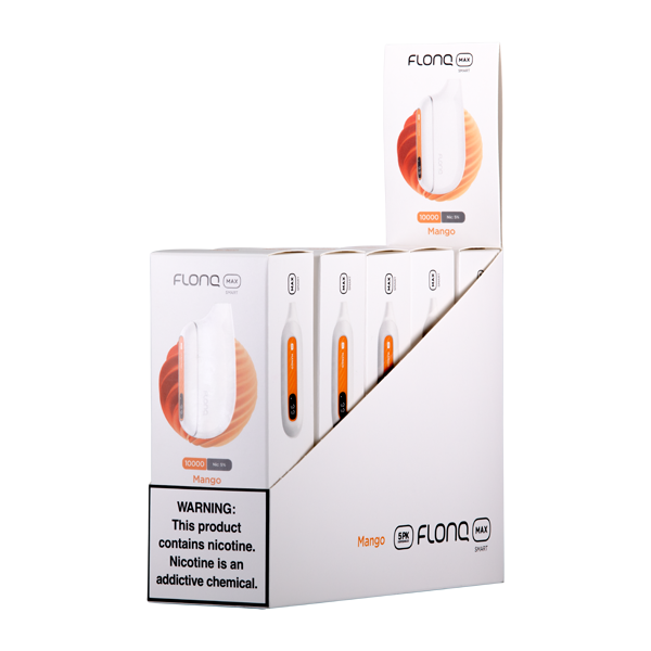 Flonq Max Smart 5 Pack Mango 5% Vaping.com