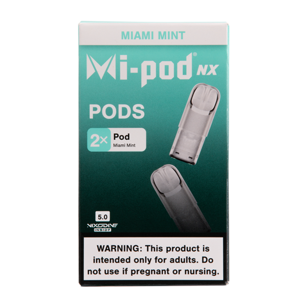 Miami Mint Mi-Pod NX 2pk Pods Miami Mint Mi-Pod NX 2pk Pods