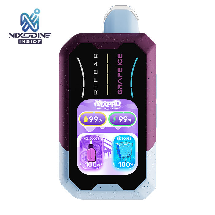 Grape Ice RIFBAR MIXPRO ICE (Nixodine) Grape Ice RIFBAR MIXPRO ICE (Nixodine)