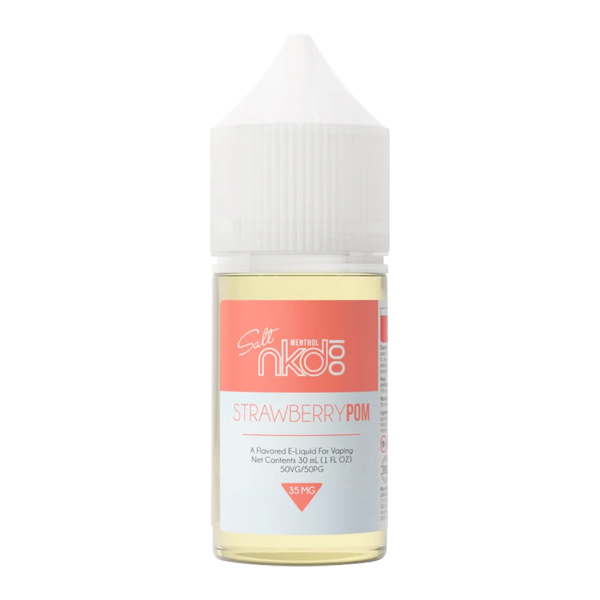 Strawberry Pom Salt NKD 100 Menthol Strawberry Pom Salt NKD 100 Menthol