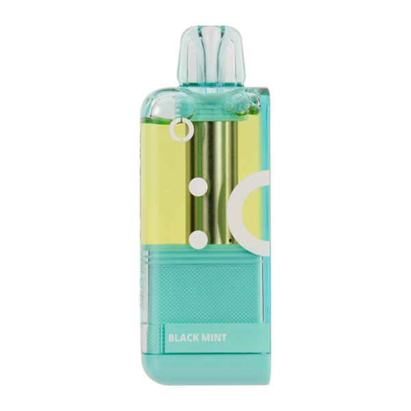 Black Mint Off Stamp X-Cube Disposable Crystal