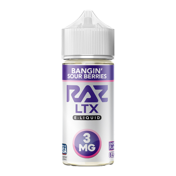 Bangin Sour Berries RAZ X Pod Juice 100ml Bangin Sour Berries RAZ X Pod Juice 100ml