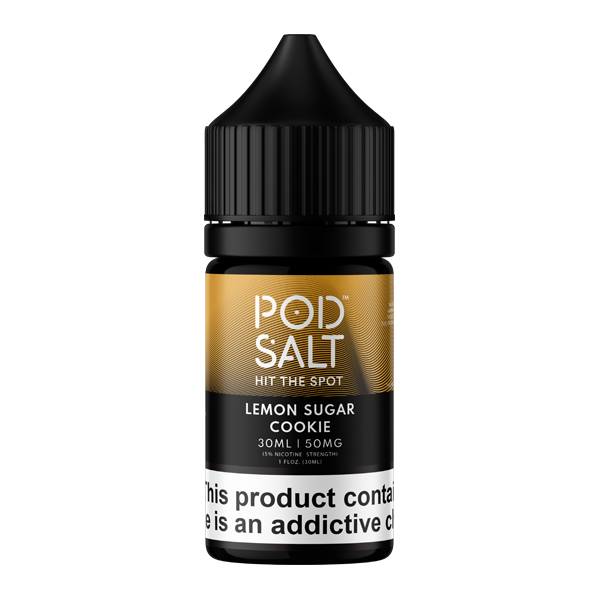 Lemon Sugar Cookie Pod Salt Onyx Salts Lemon Sugar Cookie Pod Salt Onyx Salts