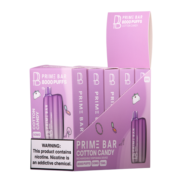 Cotton Candy PRIM Bar 8000