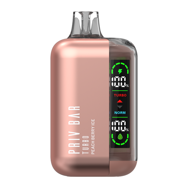 Priv Bar Peach Berry Ice Disposable Vape