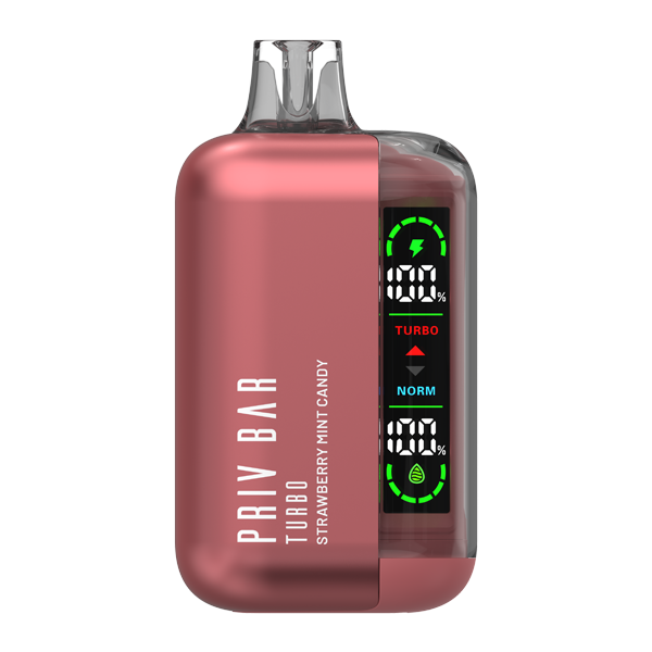 Strawberry Mint Candy - Priv Bar Turbo Strawberry Mint Candy - Priv Bar Turbo