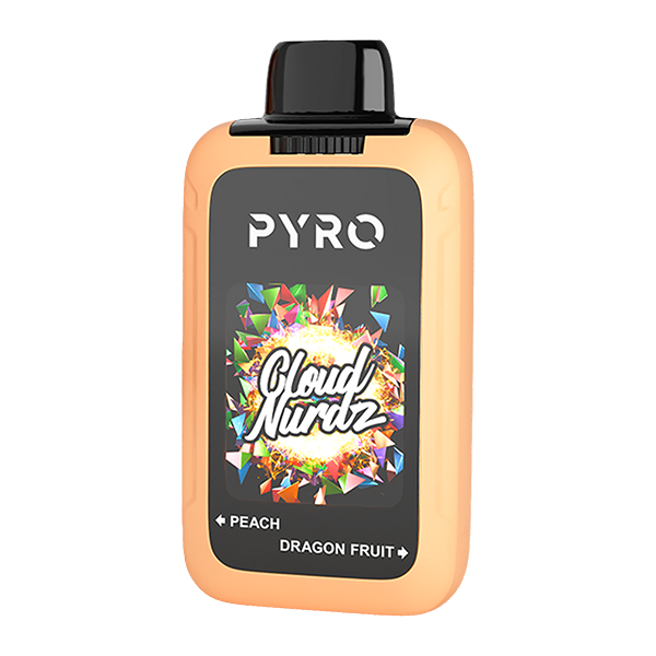 Peach/Dragon Fruit CLOUD NURDZ X PYRO Duo Vape Peach/Dragon Fruit CLOUD NURDZ X PYRO Duo Vape